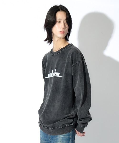 mindseeker(マインドシーカー)の「Front Logo Light Sweat(スウェット・メンズ・ブラック×ホワイト/ブラック×ブルー・XL/L)」の8枚目の写真