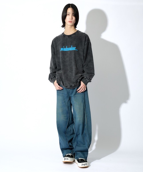 mindseeker(マインドシーカー)の「Front Logo Light Sweat(スウェット・メンズ・ブラック×ホワイト/ブラック×ブルー・XL/L)」の17枚目の写真