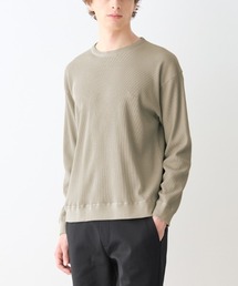 BODY WILD（ボディーワイルド）の「BODY WILD/ボディワイルド クルーネックロングスリーブ 発熱ワッフル（Tシャツ/カットソー）」
