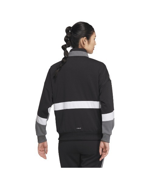 adidas（アディダス）の「アディダス adidas W TEAM トラックトップ（ジャージ・レディース・ネイビー/ブラック・S/M/L/XL）」の3枚目の写真