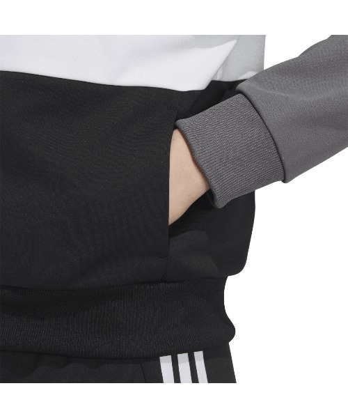 adidas（アディダス）の「アディダス adidas W TEAM トラックトップ（ジャージ・レディース・ネイビー/ブラック・S/M/L/XL）」の5枚目の写真