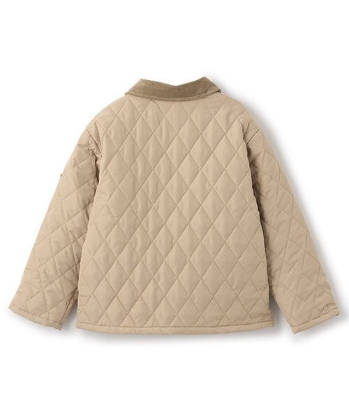 and D. petit main（アンドディープティマイン）の「キルトジャケット（ブルゾン・キッズ・ブラック/ダークグリーン/ベージュ/ネイビー・130cm/150cm/140cm/100cm/110cm/120cm）」の5枚目の写真
