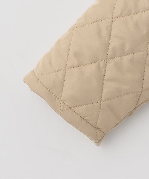 and D. petit main（アンドディープティマイン）の「キルトジャケット（ブルゾン・キッズ・ブラック/ダークグリーン/ベージュ/ネイビー・130cm/150cm/140cm/100cm/110cm/120cm）」の9枚目の写真