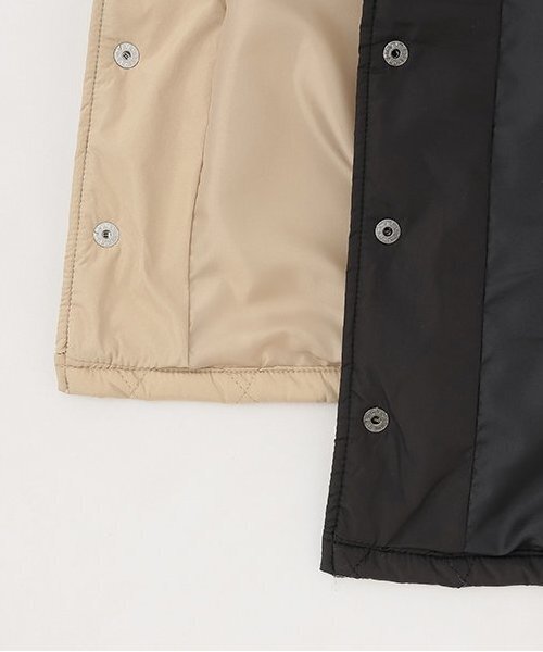 and D. petit main（アンドディープティマイン）の「キルトジャケット（ブルゾン・キッズ・ブラック/ダークグリーン/ベージュ/ネイビー・130cm/150cm/140cm/100cm/110cm/120cm）」の11枚目の写真