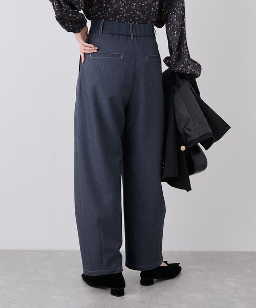 ROPE' PICNIC（ロペピクニック）の「【3サイズ展開】コクーンベイカーパンツ（その他パンツ・レディース・グレー/ネイビー・40/38/36）」の19枚目の写真