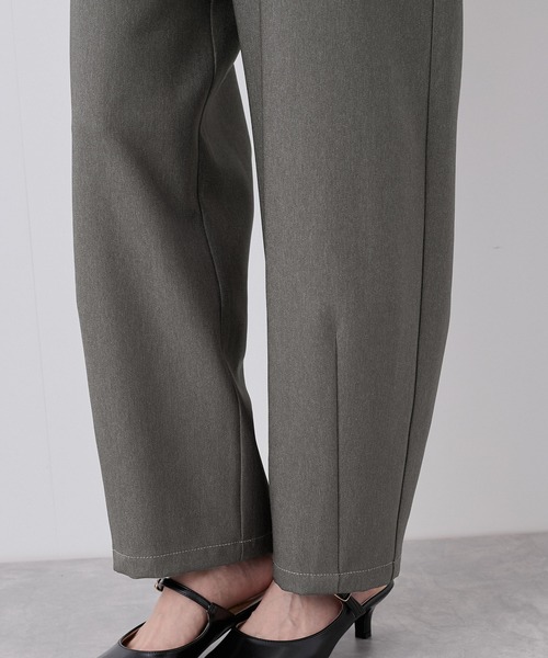 ROPE' PICNIC（ロペピクニック）の「【3サイズ展開】コクーンベイカーパンツ（その他パンツ・レディース・グレー/ネイビー・40/38/36）」の3枚目の写真