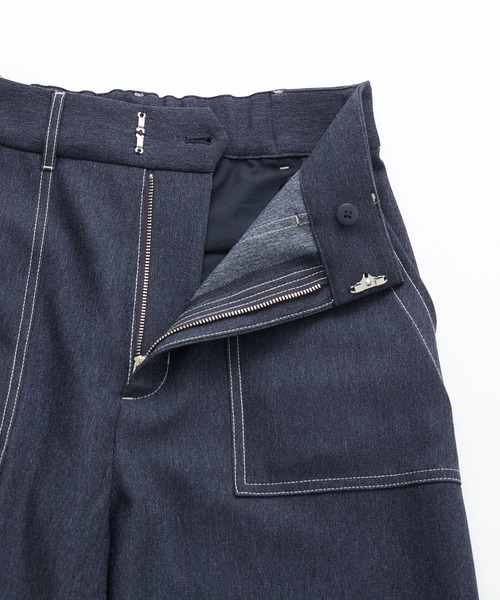 ROPE' PICNIC（ロペピクニック）の「【3サイズ展開】コクーンベイカーパンツ（その他パンツ・レディース・グレー/ネイビー・40/38/36）」の4枚目の写真