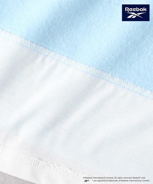 Right-on（ライトオン）の「【Reebok】レイヤードパーカー（パーカー・レディース・グリーン/ブラック/サックスブルー・L/XL/S/M）」の9枚目の写真