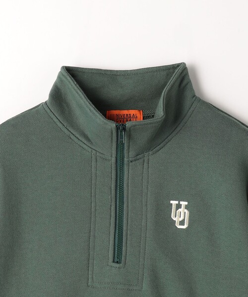 UNIVERSAL OVERALL（ユニバーサルオーバーオール）の「【別注】＜UNIVERSAL OVERALL＞TJ アノラックプルオーバー / キッズ  100cm-130cm（スウェット・キッズ・ダークグリーン/ワインレッド・S(120-130cm)/XS(100-110cm)）」の6枚目の写真