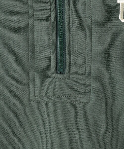 UNIVERSAL OVERALL（ユニバーサルオーバーオール）の「【別注】＜UNIVERSAL OVERALL＞TJ アノラックプルオーバー / キッズ  100cm-130cm（スウェット・キッズ・ダークグリーン/ワインレッド・S(120-130cm)/XS(100-110cm)）」の14枚目の写真