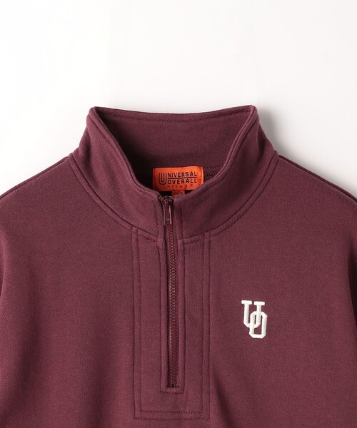 UNIVERSAL OVERALL（ユニバーサルオーバーオール）の「【別注】＜UNIVERSAL OVERALL＞TJ アノラックプルオーバー / キッズ  100cm-130cm（スウェット・キッズ・ダークグリーン/ワインレッド・S(120-130cm)/XS(100-110cm)）」の16枚目の写真