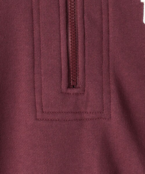 UNIVERSAL OVERALL（ユニバーサルオーバーオール）の「【別注】＜UNIVERSAL OVERALL＞TJ アノラックプルオーバー / キッズ  100cm-130cm（スウェット・キッズ・ダークグリーン/ワインレッド・S(120-130cm)/XS(100-110cm)）」の17枚目の写真