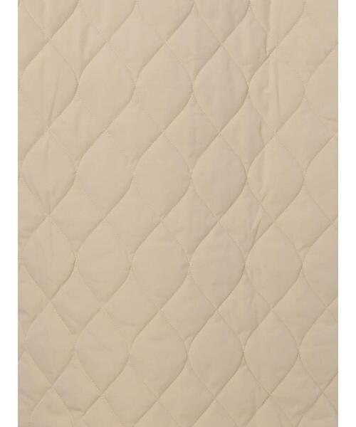 Samansa Mos2（サマンサ モスモス）の「キルトリブスタンドカラーコート（その他アウター・レディース・ネイビー/カーキ/ベージュ・F）」の4枚目の写真