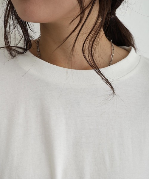 ElegChic(エレグシック)の「ウエストドロストカットソー(Tシャツ/カットソー・レディース・オフホワイト/チャコールグレー/ブラック・M/XL/4L)」の16枚目の写真