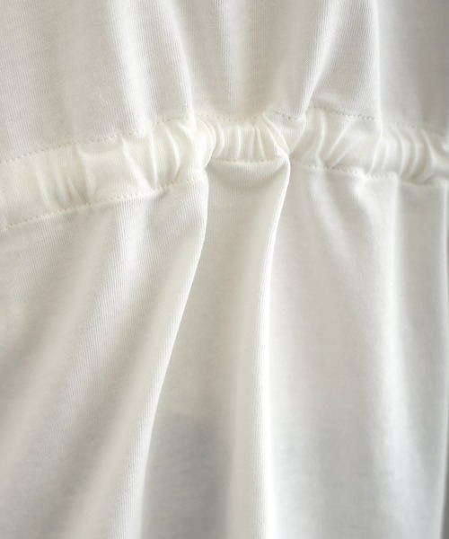 ElegChic(エレグシック)の「ウエストドロストカットソー(Tシャツ/カットソー・レディース・オフホワイト/チャコールグレー/ブラック・M/XL/4L)」の19枚目の写真