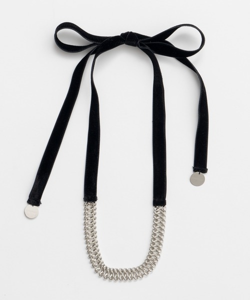 PRANK PROJECT（プランクプロジェクト）の「ボーンチェーンチョーカー / Bone Chain Choker（チョーカー・レディース・シルバー・FREE）」の6枚目の写真