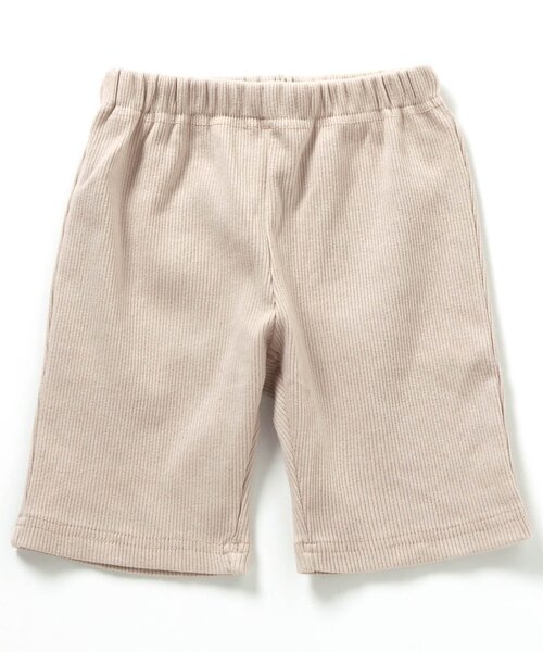 BREEZE(ブリーズ)の「【WEB限定】DAISUKIリブハーフパンツ(その他パンツ・キッズ・アイボリー/ブラック/ブルー/その他12/イエロー/オレンジ/その他11/ラベンダー/ピンク/ライム・70/80/110/130/90/100/120)」の2枚目の写真
