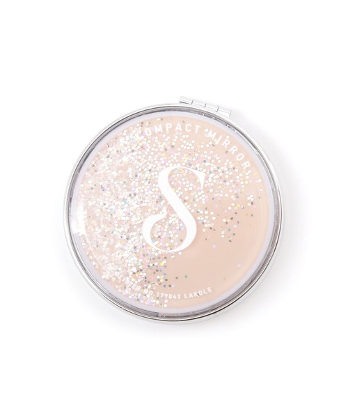 イニシャルグリッターコンパクトミラー / 248194（手鏡/メイク