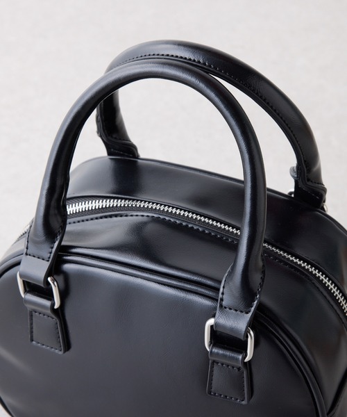 CIAOPANIC TYPY(チャオパニックティピー)の「【2025年S/S新作】【ペットボトル収納可能】台形型ボストンBAG(ショルダーバッグ・レディース・ピンク/シルバー/ブラック・ONE SIZE)」の22枚目の写真