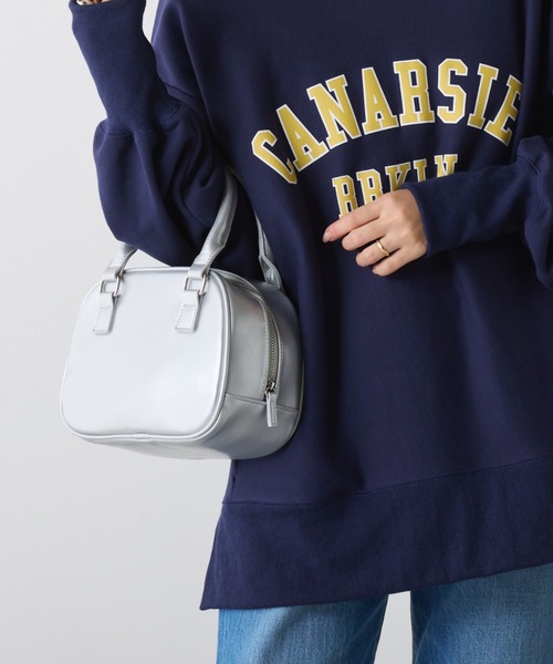 CIAOPANIC TYPY(チャオパニックティピー)の「【2025年S/S新作】【ペットボトル収納可能】台形型ボストンBAG(ショルダーバッグ・レディース・ピンク/シルバー/ブラック・ONE SIZE)」の5枚目の写真