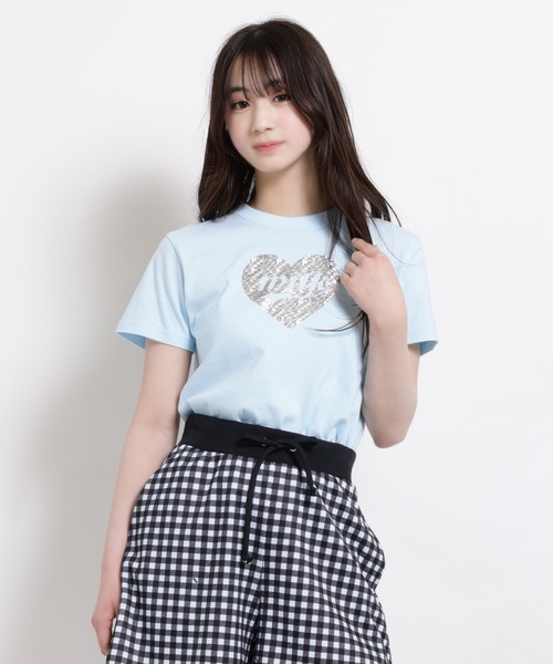 MILK（ミルク）の「メタリックロゴ Tシャツ（Tシャツ/カットソー・レディース・B/A/C/D・FREE）」の4枚目の写真