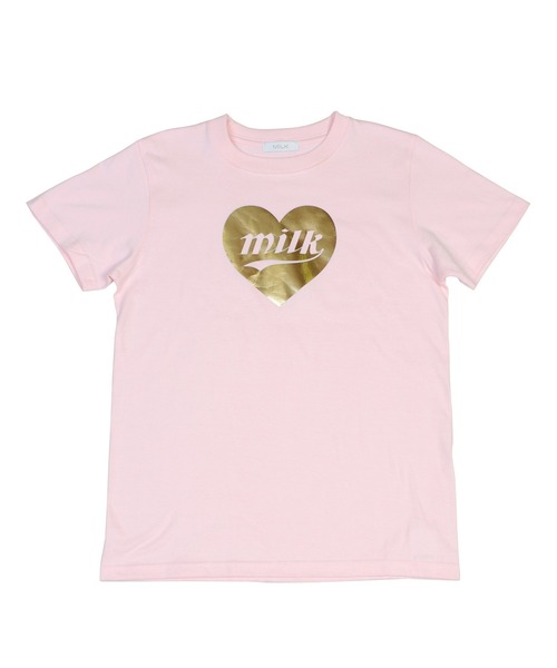 MILK（ミルク）の「メタリックロゴ Tシャツ（Tシャツ/カットソー・レディース・B/A/C/D・FREE）」の6枚目の写真