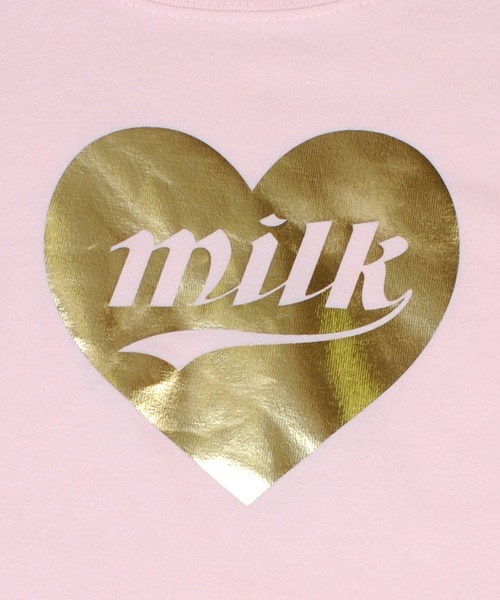 MILK（ミルク）の「メタリックロゴ Tシャツ（Tシャツ/カットソー・レディース・B/A/C/D・FREE）」の10枚目の写真