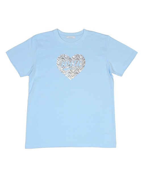 MILK（ミルク）の「メタリックロゴ Tシャツ（Tシャツ/カットソー・レディース・B/A/C/D・FREE）」の7枚目の写真