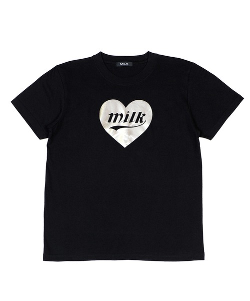 MILK（ミルク）の「メタリックロゴ Tシャツ（Tシャツ/カットソー・レディース・B/A/C/D・FREE）」の8枚目の写真