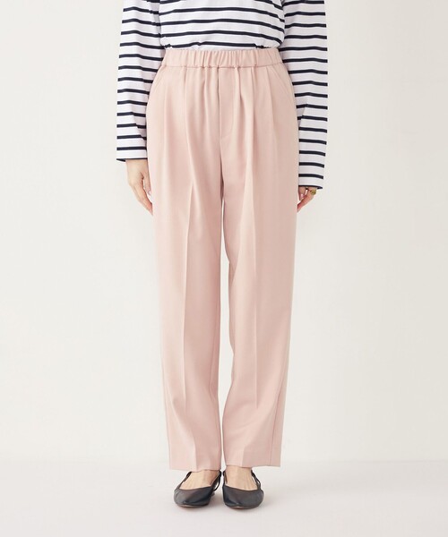 SHIPS Colors(シップス カラーズ)の「SHIPS Colors:〈手洗い可能〉TRPU 2タック イージーパンツ(その他パンツ・レディース・ナチュラル/ピンク/ネイビー/グレー・SMALL/MEDIUM)」の20枚目の写真