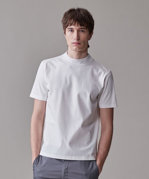 セール】シルクのような光沢感の上品Tシャツ【UVカット / 接触冷感