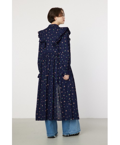 RODEO CROWNS WIDE BOWL（ロデオクラウンズワイドボウル）の「フラワーパターンフリルワンピース（ワンピース・レディース・レッド系その他/ホワイト系その他/ブルー系その他3・FREE）」の8枚目の写真