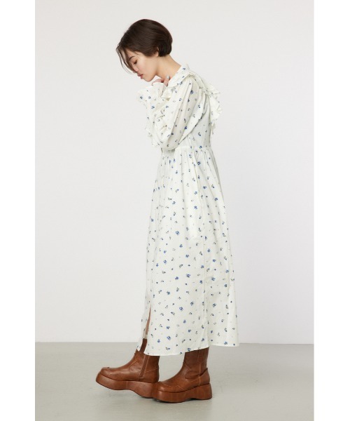 RODEO CROWNS WIDE BOWL（ロデオクラウンズワイドボウル）の「フラワーパターンフリルワンピース（ワンピース・レディース・レッド系その他/ホワイト系その他/ブルー系その他3・FREE）」の22枚目の写真