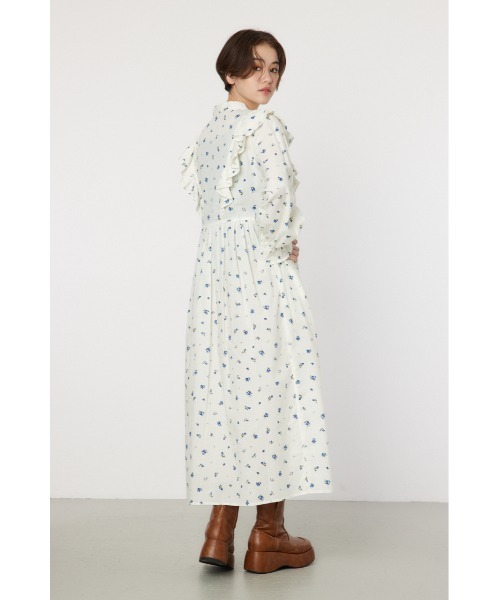 RODEO CROWNS WIDE BOWL（ロデオクラウンズワイドボウル）の「フラワーパターンフリルワンピース（ワンピース・レディース・レッド系その他/ホワイト系その他/ブルー系その他3・FREE）」の21枚目の写真