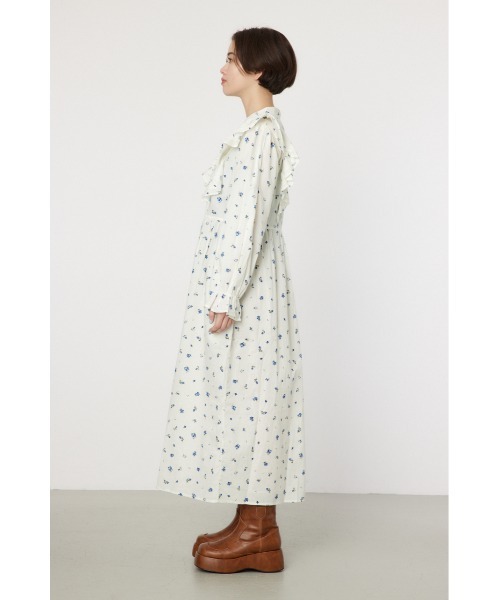 RODEO CROWNS WIDE BOWL（ロデオクラウンズワイドボウル）の「フラワーパターンフリルワンピース（ワンピース・レディース・レッド系その他/ホワイト系その他/ブルー系その他3・FREE）」の18枚目の写真