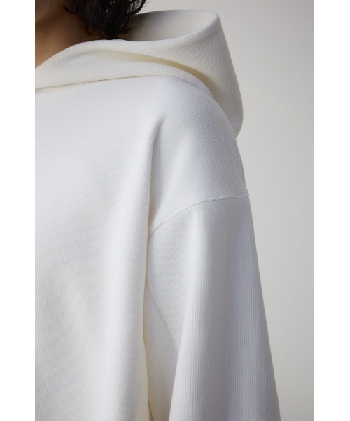 AZUL by moussy(アズールバイマウジー)の「フハクデザインドッキングパーカー(パーカー・レディース・ベージュ/アイボリー/ブラック・SMALL/MEDIUM)」の12枚目の写真