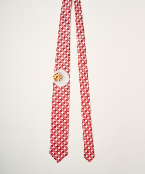 売れ筋ランキングも TREATMEタイ（フレンチクルーラー）RED（ネクタイ）｜giraffe 小物