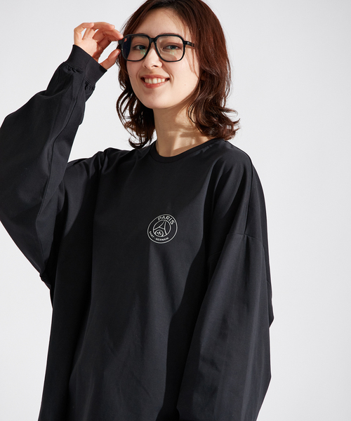 PARIS SAINT-GERMAIN(パリサンジェルマン)の「【Paris Saint-Germain / パリ・サン=ジェルマン】JP STAINLESS EMBLEM LS(Tシャツ/カットソー・メンズ・ホワイト/ブラック/ベージュ・MEDIUM/LARGE/X-LARGE)」の1枚目の写真