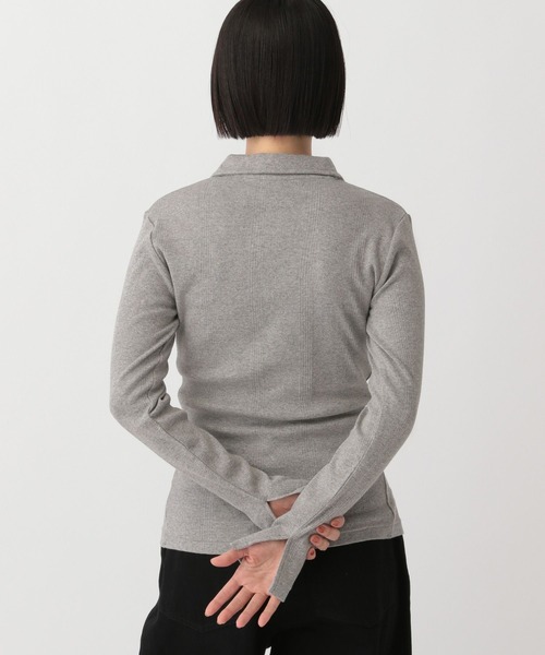 A part by(アパートバイ)の「【別注】miller パネルリブカーディガン(カーディガン/ボレロ・レディース・グレー系その他2・FREE)」の16枚目の写真