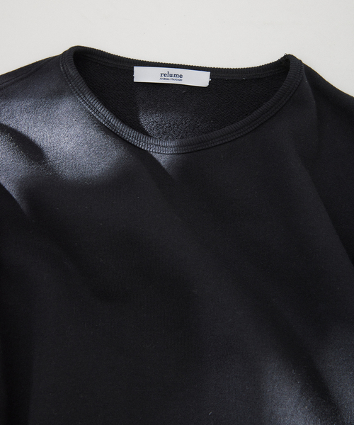 JOURNAL STANDARD relume(ジャーナルスタンダード レリューム)の「クルーネック LOOP スウェットシャツ(スウェット・メンズ・ブラック/ライトグレー/ベージュ系その他・MEDIUM/LARGE)」の7枚目の写真