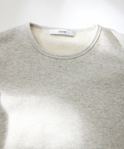JOURNAL STANDARD relume(ジャーナルスタンダード レリューム)の「クルーネック LOOP スウェットシャツ(スウェット・メンズ・ブラック/ライトグレー/ベージュ系その他・MEDIUM/LARGE)」の10枚目の写真