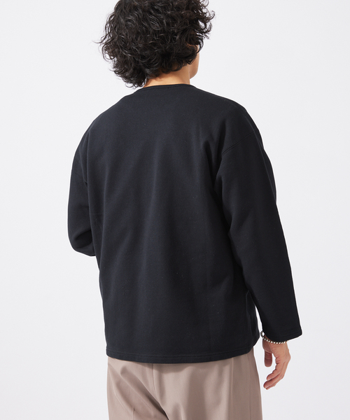 JOURNAL STANDARD relume(ジャーナルスタンダード レリューム)の「クルーネック LOOP スウェットシャツ(スウェット・メンズ・ブラック/ライトグレー/ベージュ系その他・MEDIUM/LARGE)」の17枚目の写真