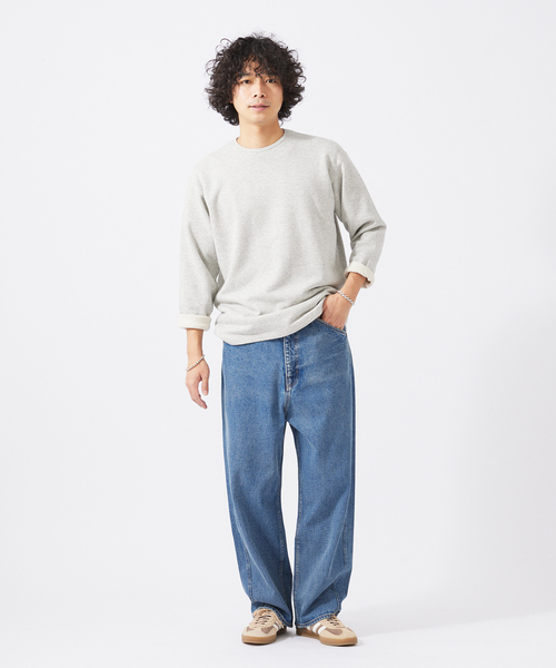 JOURNAL STANDARD relume(ジャーナルスタンダード レリューム)の「クルーネック LOOP スウェットシャツ(スウェット・メンズ・ブラック/ライトグレー/ベージュ系その他・MEDIUM/LARGE)」の20枚目の写真