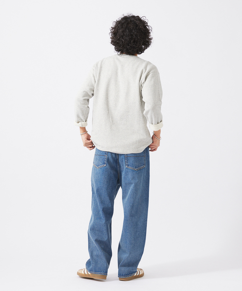 JOURNAL STANDARD relume(ジャーナルスタンダード レリューム)の「クルーネック LOOP スウェットシャツ(スウェット・メンズ・ブラック/ライトグレー/ベージュ系その他・MEDIUM/LARGE)」の21枚目の写真