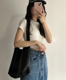 merrylatte | ポーチ付きワンハンドルトート(トートバッグ)