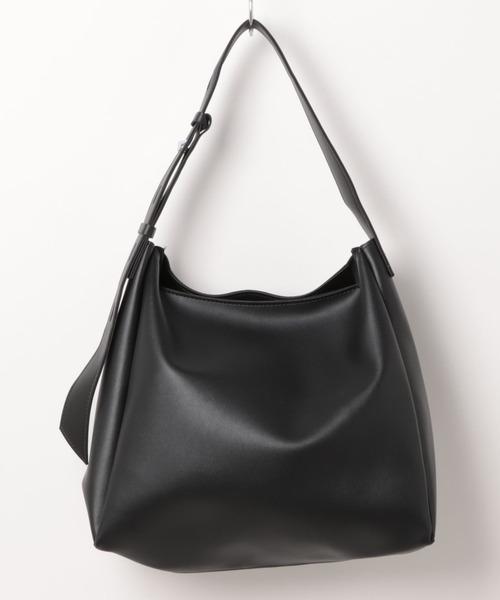 merrylatte（メリーラテ）の「ポーチ付きワンハンドルトート（トートバッグ・レディース・ブラック・FREE）」の5枚目の写真