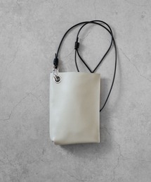 【 SENTI 】SHRINK LEATHER MINI SHOULDER BAG シュリンクレザーミニショルダーバッグ