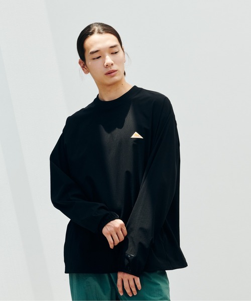 KELTY(ケルティ)の「ラッシュ コンフォート L/S ティーシャツ(その他トップス・レディース・ブラック/ベージュ/ブルー/チャコールグレー・L/M/S/XL)」の2枚目の写真