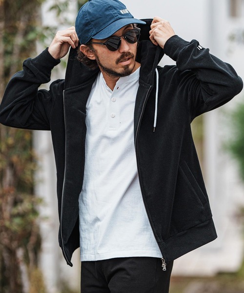 felkod(フィルコッド)の「mpa3725- Cotton Pile Zip Up Parka パーカー(パーカー・メンズ・ホワイト/ブラック/トップグレー・L/M/S)」の17枚目の写真