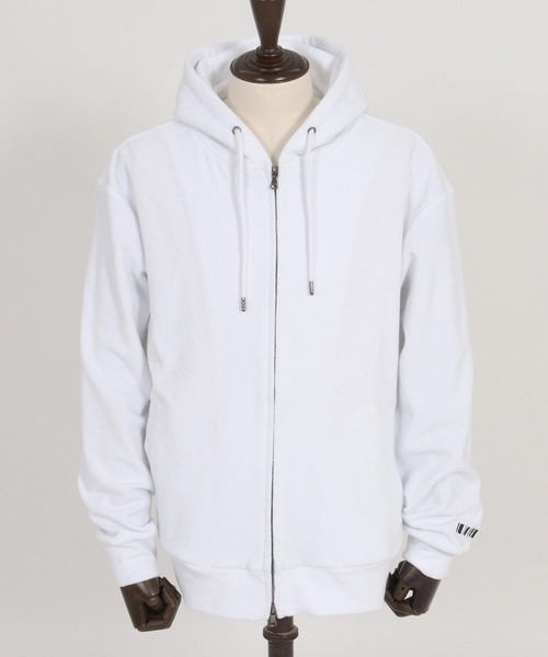 felkod(フィルコッド)の「mpa3725- Cotton Pile Zip Up Parka パーカー(パーカー・メンズ・ホワイト/ブラック/トップグレー・L/M/S)」の22枚目の写真